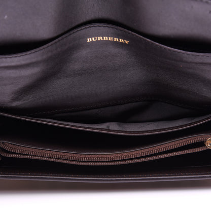 Burberry Haymarket Check Continental Wallet Brown 5 of 13