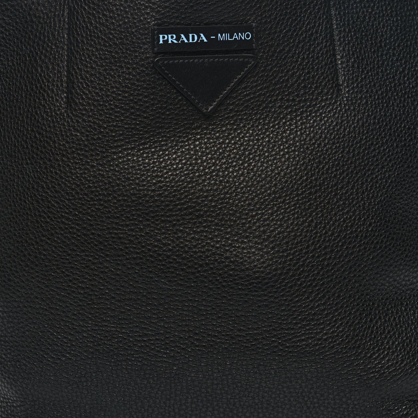 Vitello Daino Small Concept Shopper Tote Black Astrale