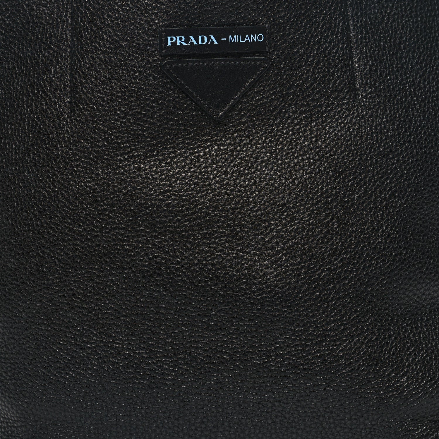 Prada Vitello Daino Small Concept Shopper Tote Black Astrale 9 of 12