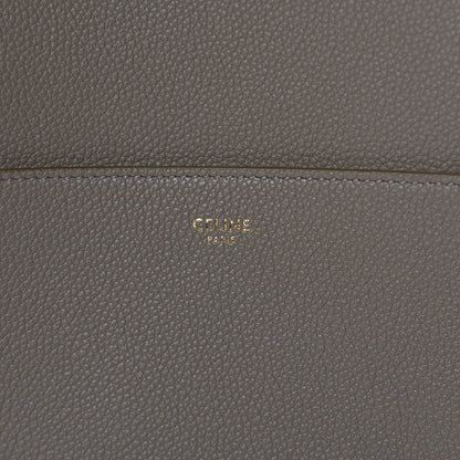 Celine Soft Grained Calfskin Sangle Bucket Bag Taupe 6 of 12
