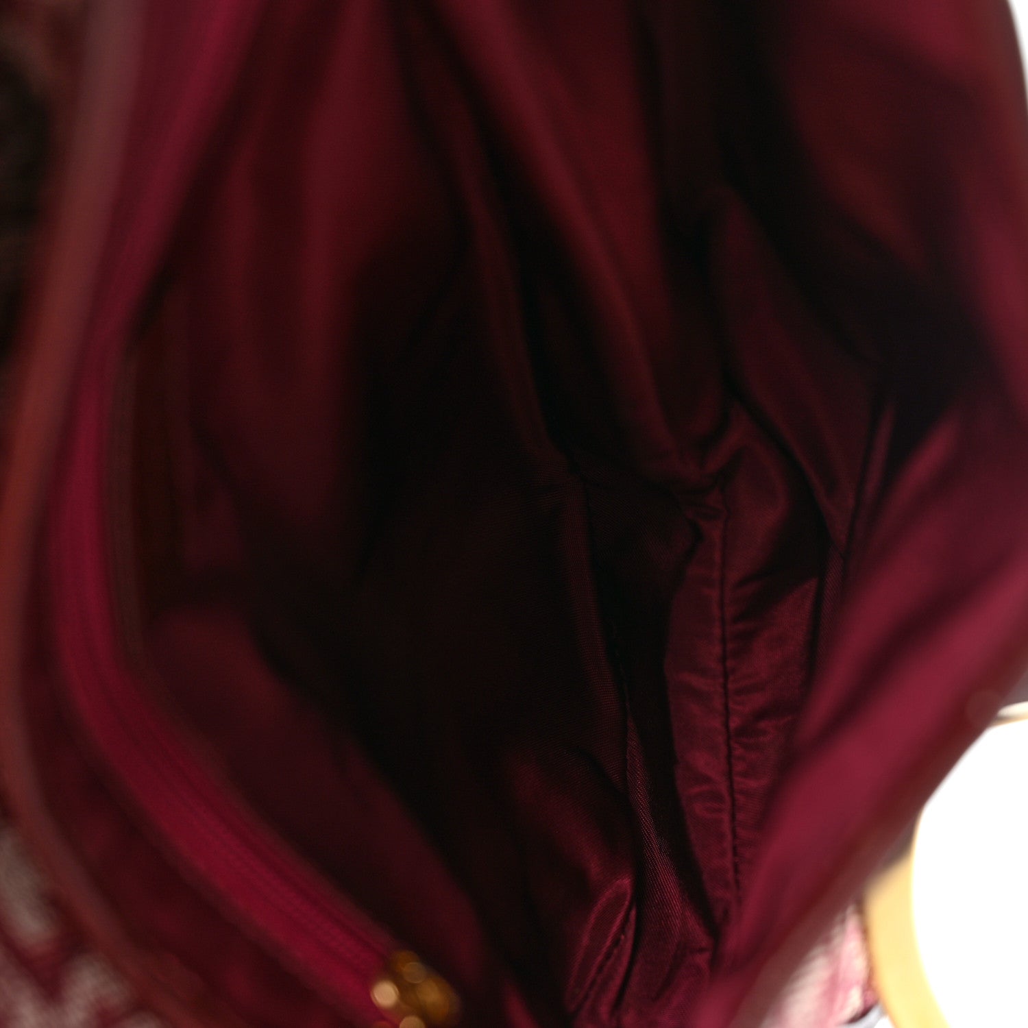 Christian Dior Monogram Saddle Bag Burgundy 4 of 12