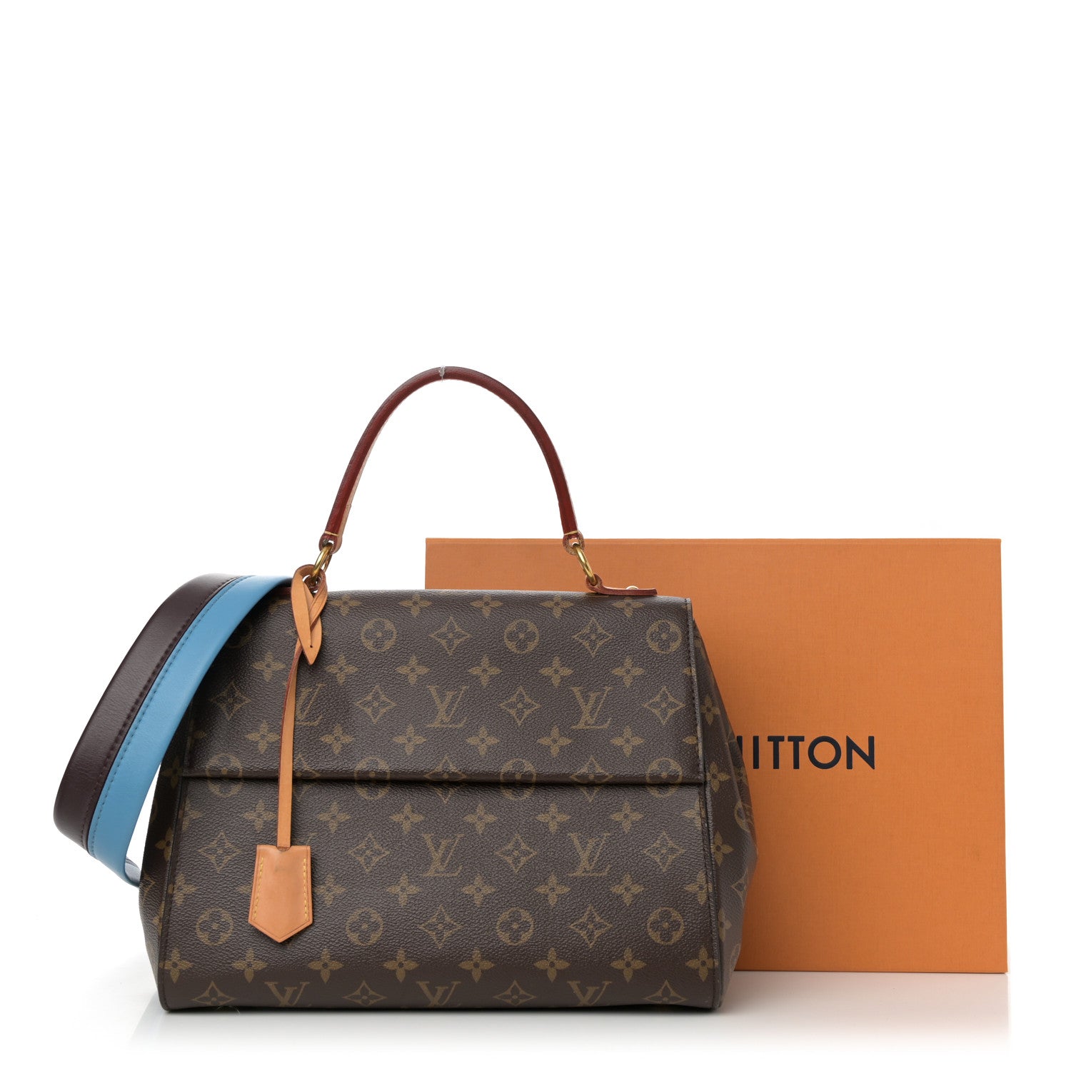 Louis Vuitton Monogram Cluny MM Blue Glacial 16 of 16