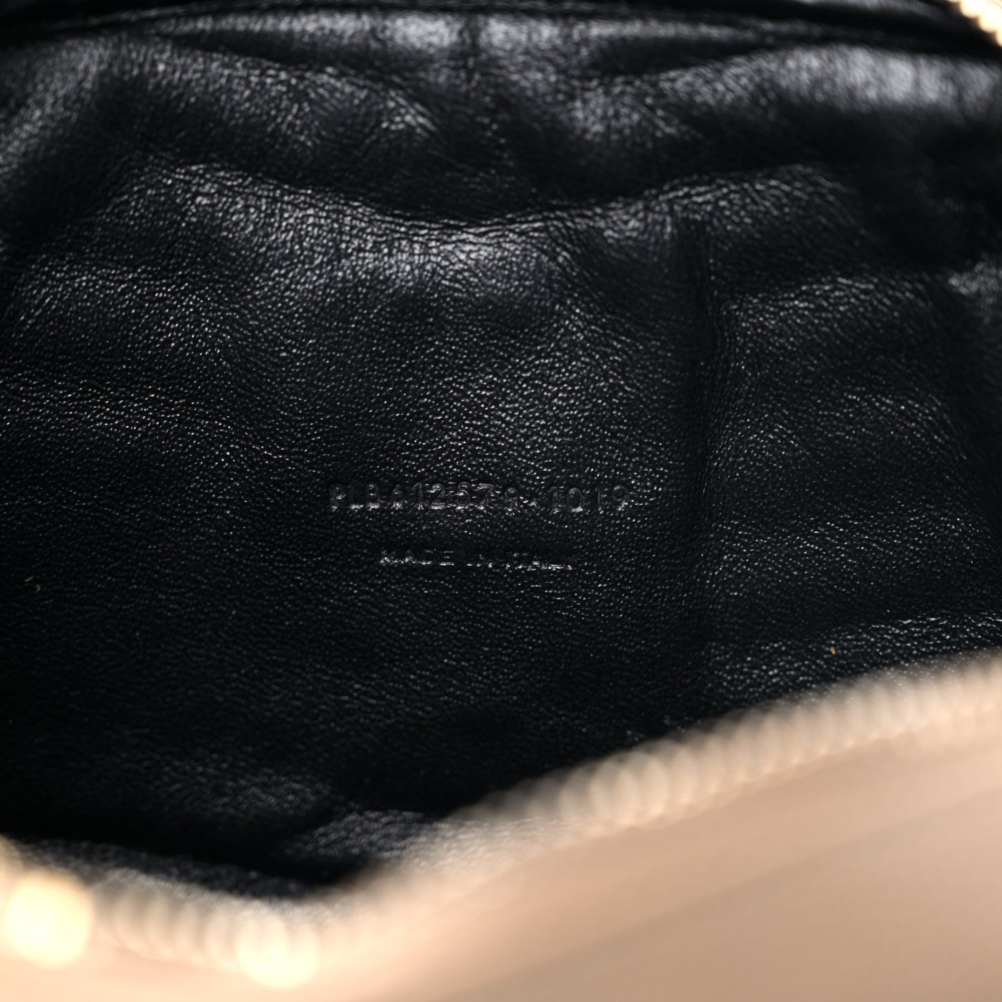 Grain De Poudre Matelasse Monogram Mini Lou Camera Bag Dark Latte