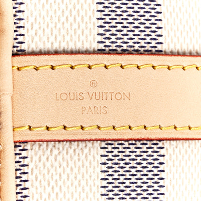 Louis Vuitton Damier Azur Speedy Bandouliere 25 6 of 10