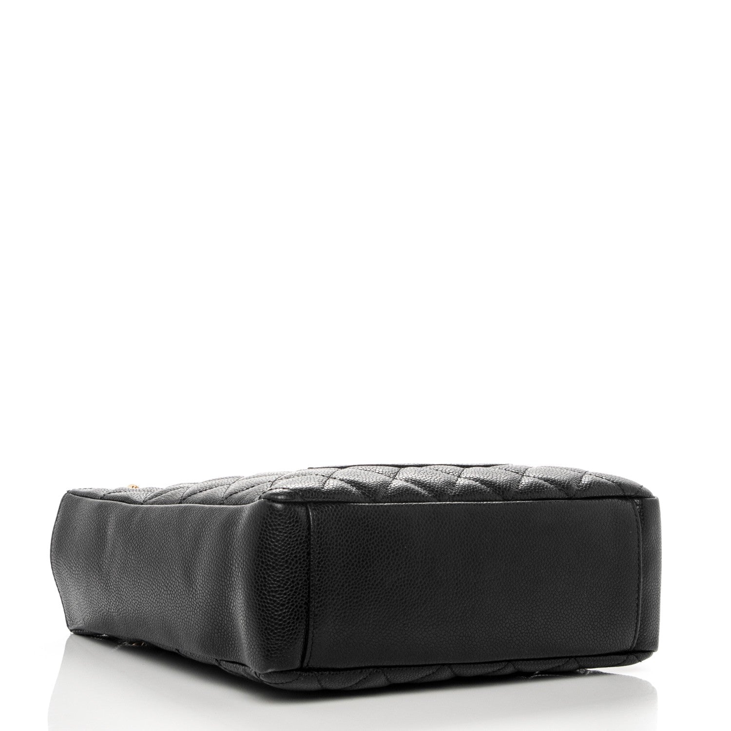 Chanel Caviar Quilted Petit Shopping Tote PST Black 4 of 7