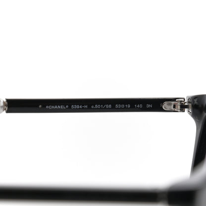 Chanel Acetate Butterfly Pearl Sunglasses 5394 Black 5 of 8