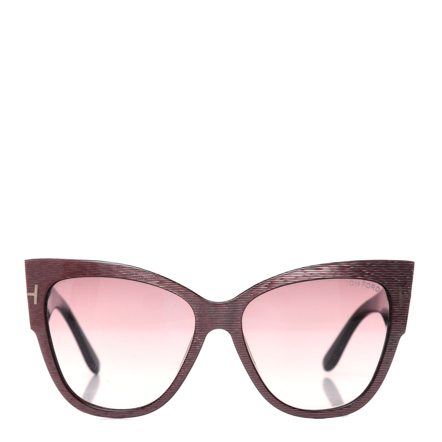 Acetate Anoushka Cat Eye Sunglasses TF371 Brown