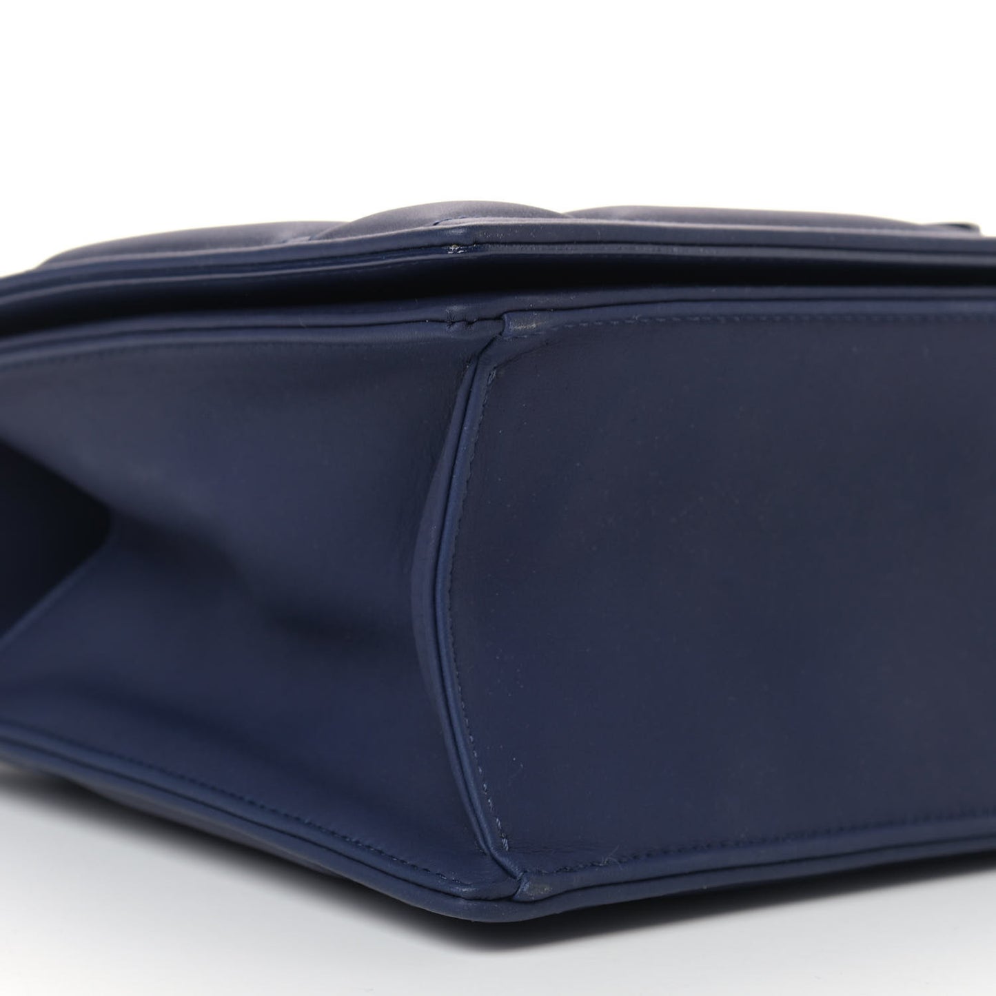 Ultra Matte Calfskin Medium Diorama Flap Bag Indigo