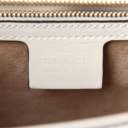 Gucci Calfskin Small Sylvie Shoulder Bag Off White 6 of 9