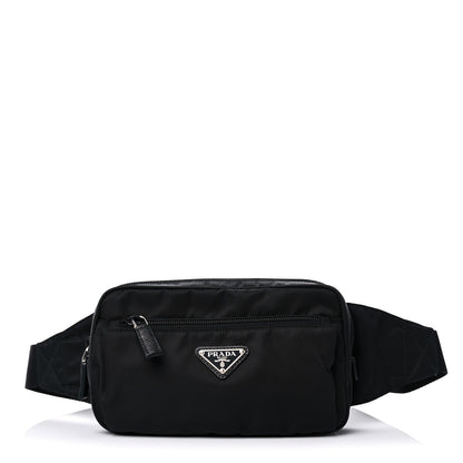 Prada Tessuto Nylon Belt Bag Black 1 of 10