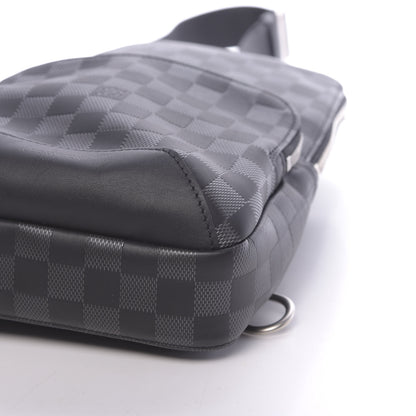 Louis Vuitton Damier Infini Avenue Sling Bag Onyx Silver 9 of 9