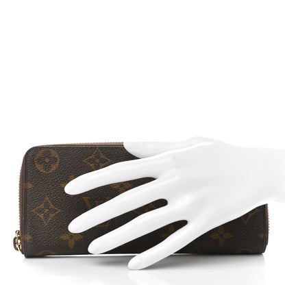 Louis Vuitton Monogram Clemence Wallet Rose Ballerine 2 of 8