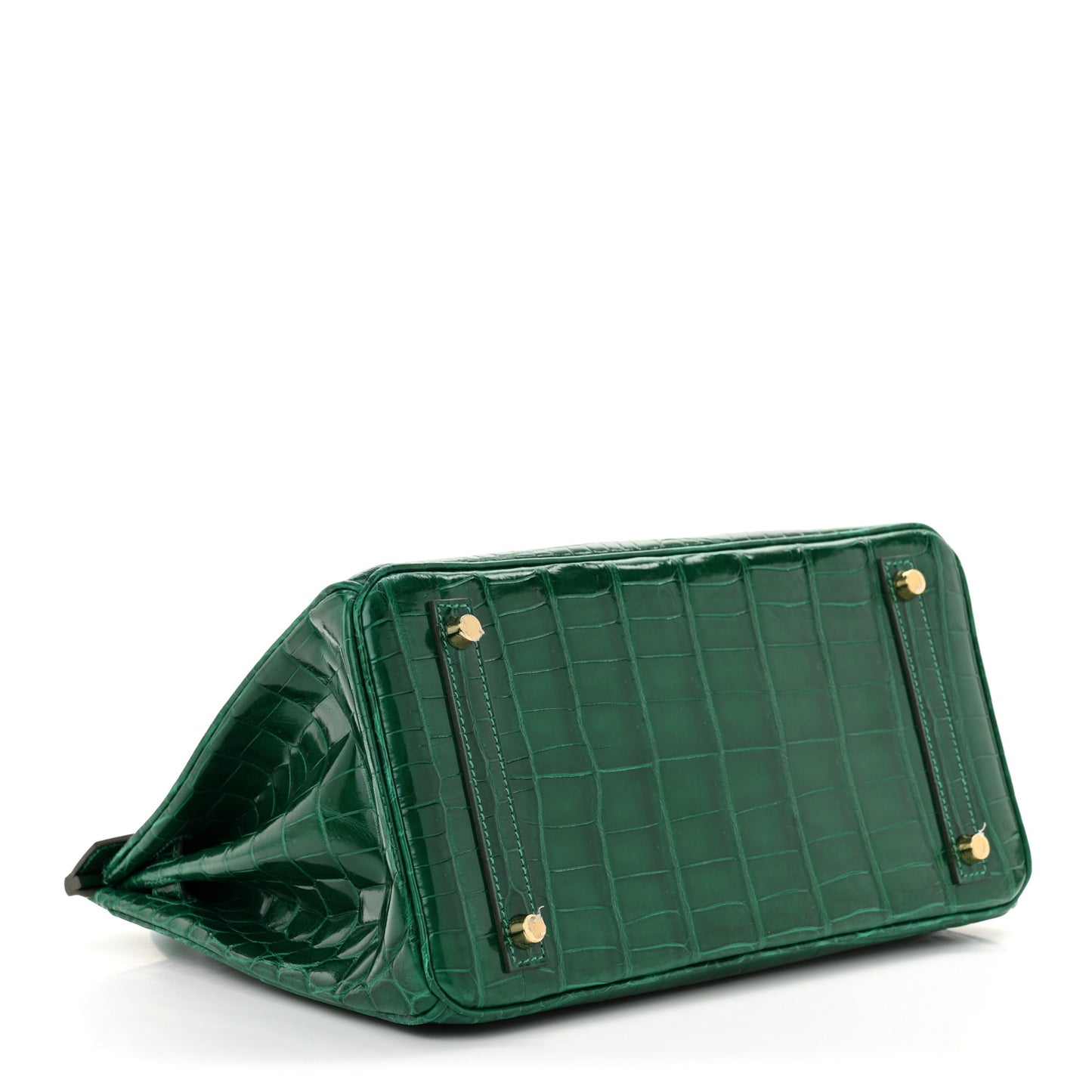 Shiny Niloticus Crocodile Birkin 30 Vert Emeraude