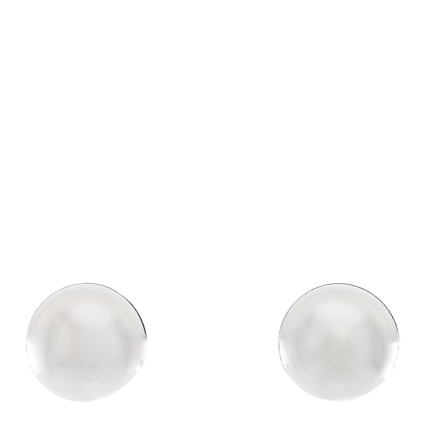 Sterling Silver 10mm Hardwear Ball Earrings