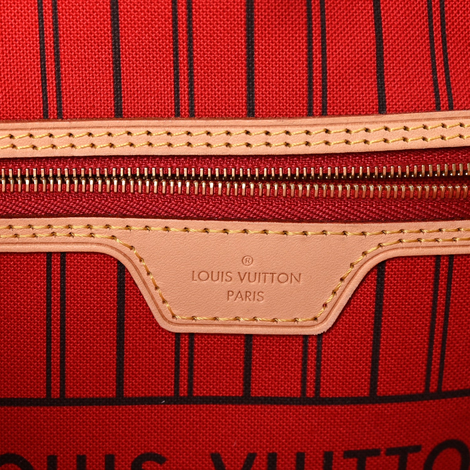 Louis Vuitton Monogram Neo Neverfull MM Cherry 7 of 10