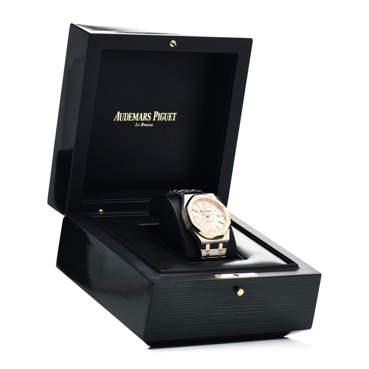 Audemars Piguet Stainless Steel 18K Rose Gold 41mm Royal Oak Automatic Watch 15400SR.OO.1220SR.01 4 of 4