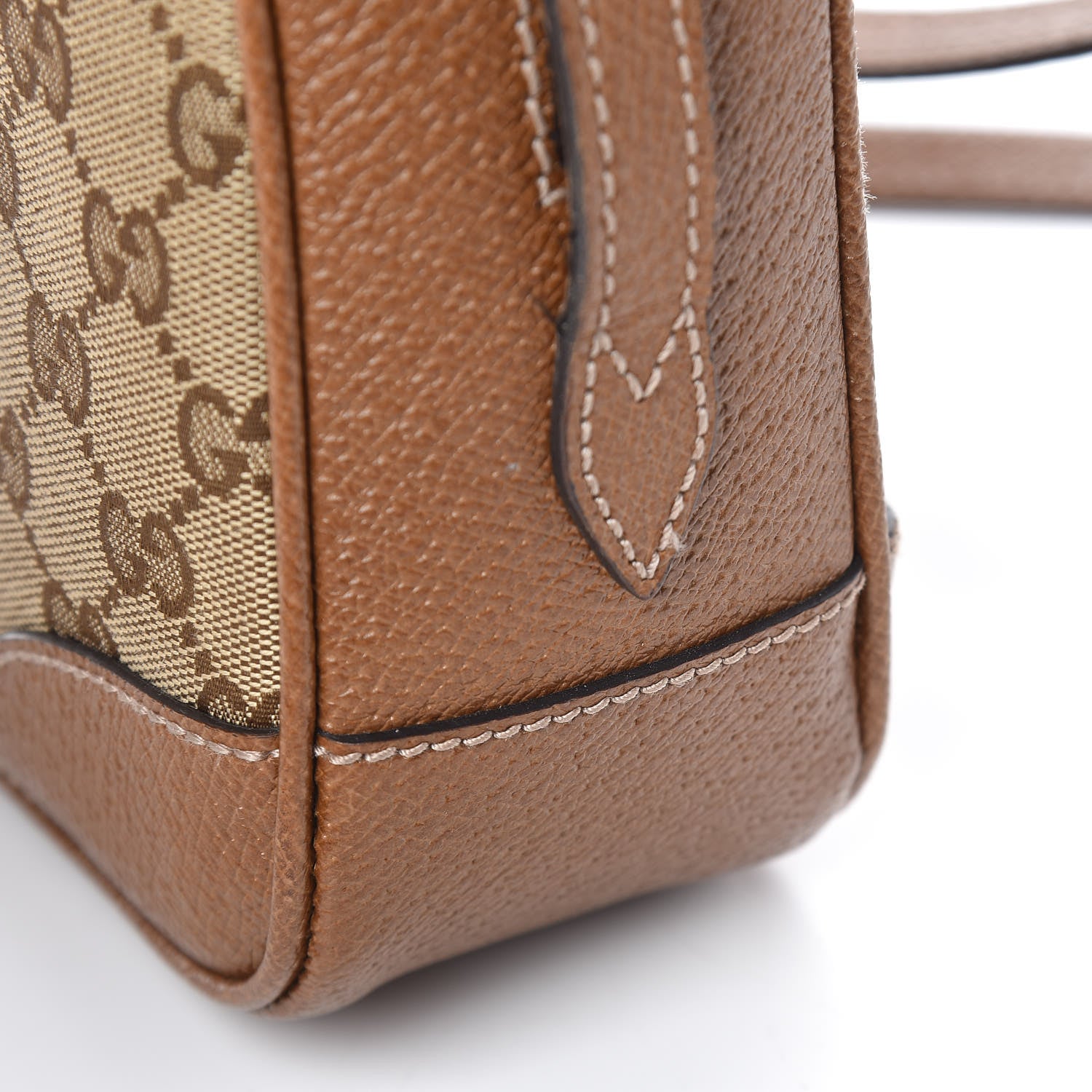 Gucci Monogram Mini Bree Messenger Bag Beige Tabacco 11 of 11