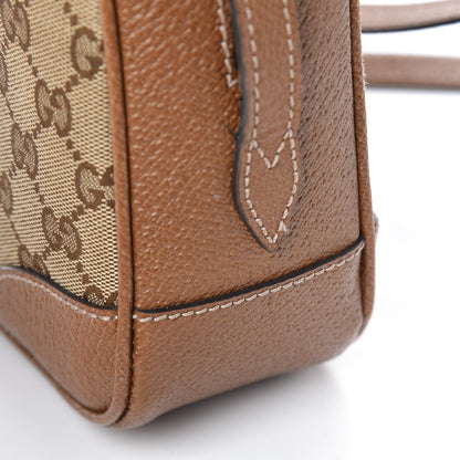 Gucci Monogram Mini Bree Messenger Bag Beige Tabacco 11 of 11