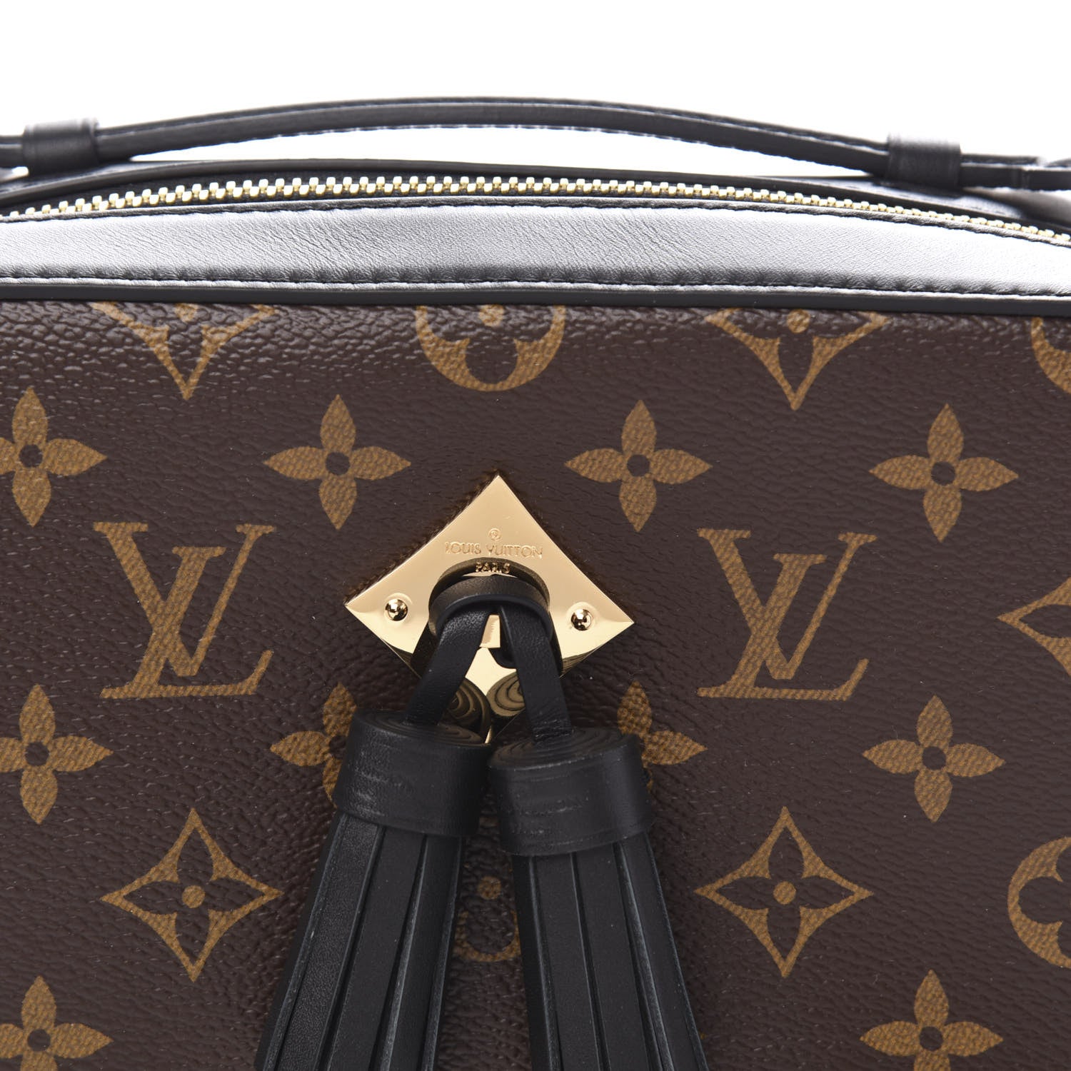 Louis Vuitton Monogram Saintonge Black 10 of 11