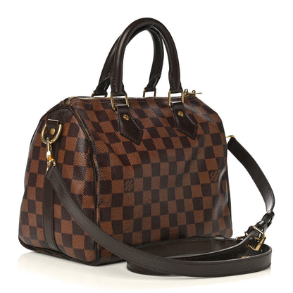 Louis Vuitton Damier Ebene Speedy Bandouliere 25 3 of 22