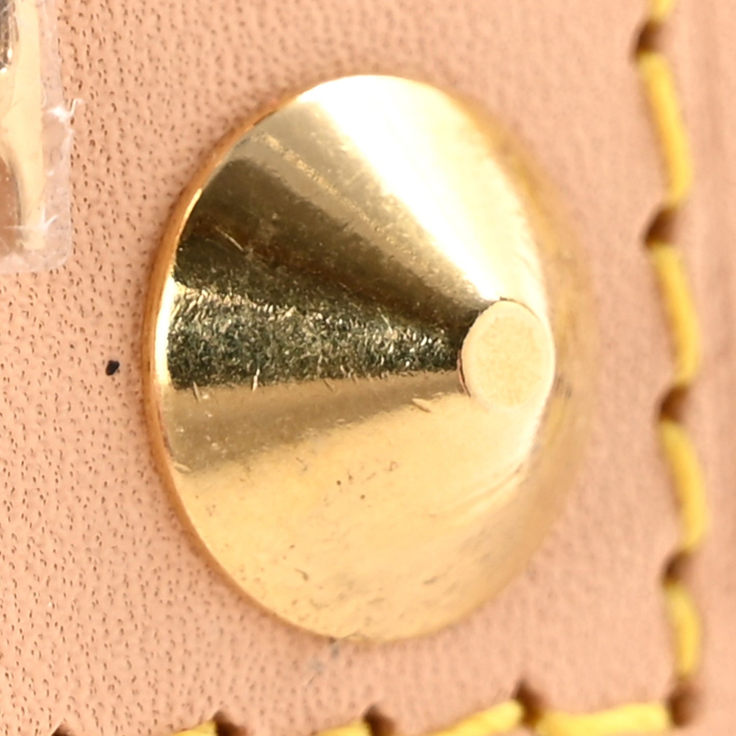 LV X TM Vachetta Studded Bag Charm