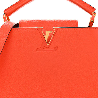 Louis Vuitton Taurillon Capucines BB Tonic Orange 7 of 12