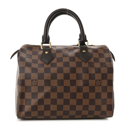 Louis Vuitton Damier Ebene Speedy 25 1 of 10