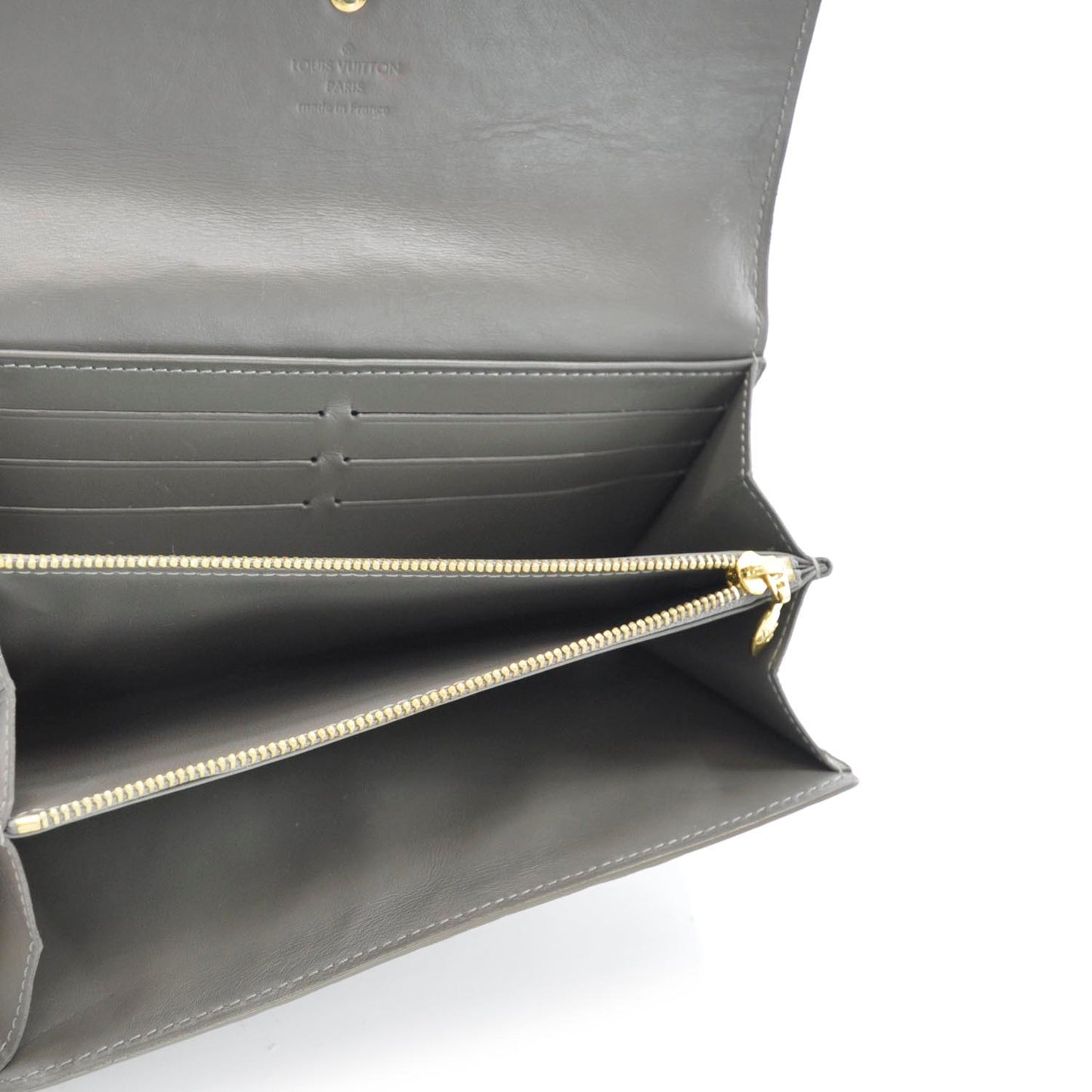 Vernis Porte Tresor International Wallet Gris