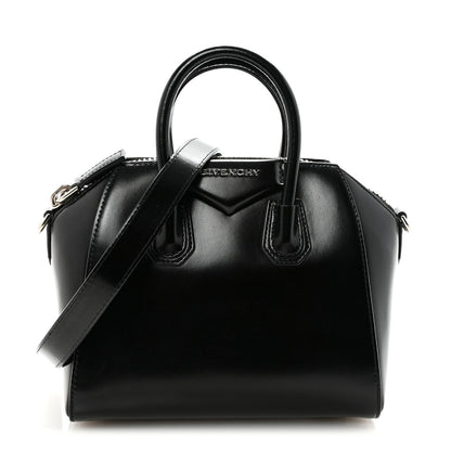 Givenchy Shiny Lord Calfskin Mini Antigona Black 1 of 10