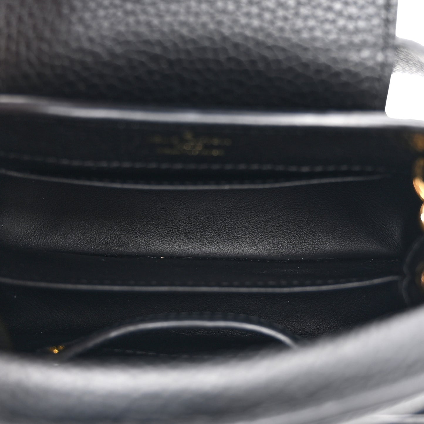 Taurillon Mini Capucines Black