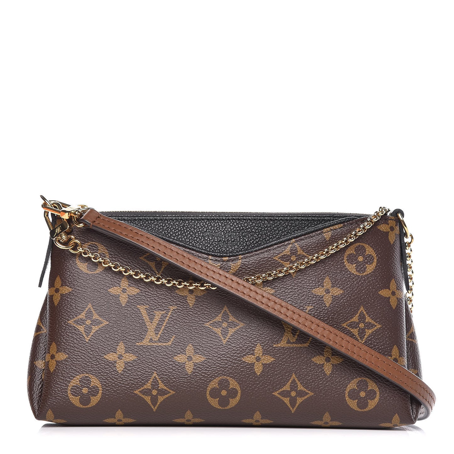 Monogram Pallas Clutch Black