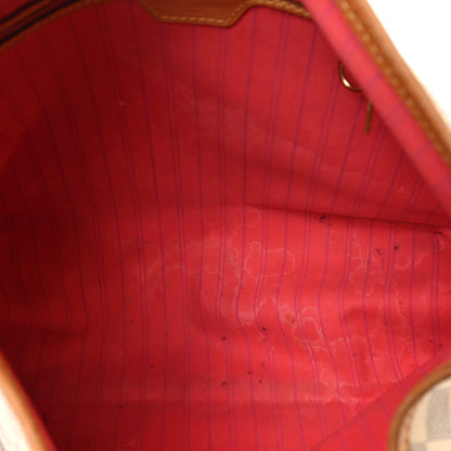 Louis Vuitton Damier Azur Delightful PM Pink 5 of 10