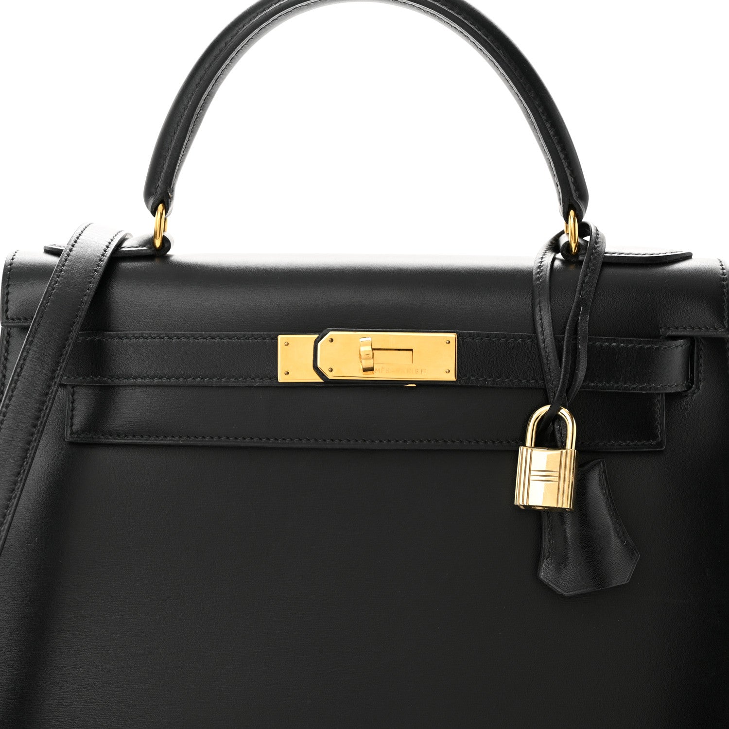 Hermes Box Kelly Sellier 28 Black 8 of 19