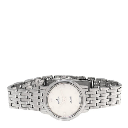 Omega Stainless Steel Mother of Pearl 27mm De Ville Prestige Quartz Watch 424.10.27.60.05.001 2 of 5