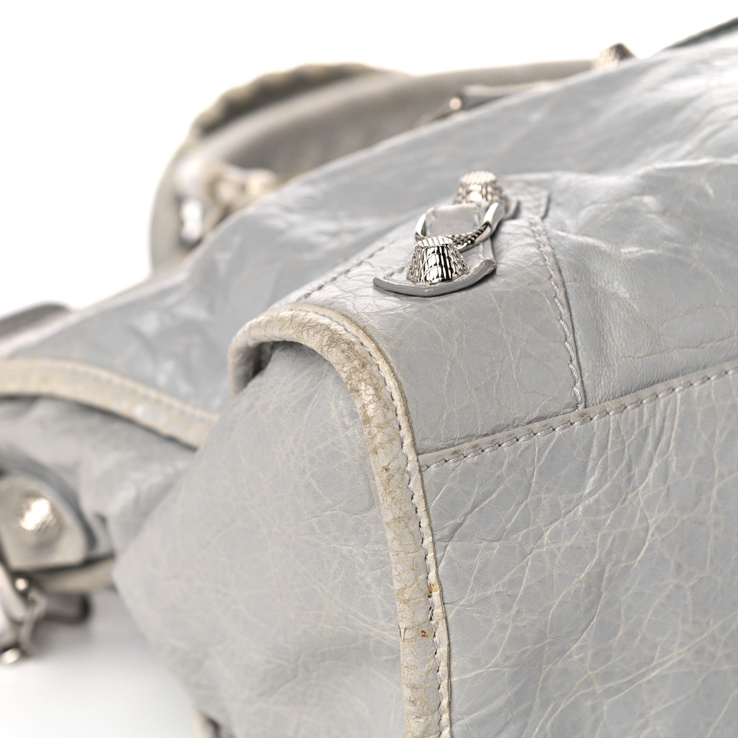Balenciaga Agneau Giant 12 Silver Hardware City Gris Ciment 7 of 22