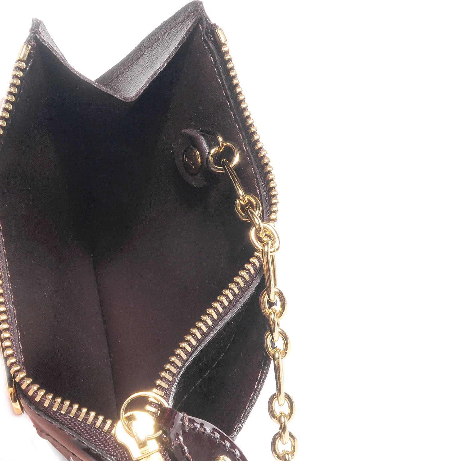 Louis Vuitton Vernis Key Pouch Amarante 6 of 8