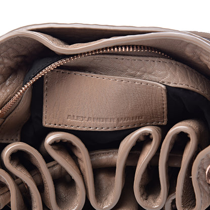Alexander Wang Pebbled Lambskin Diego Bucket Bag Latte 7 of 17
