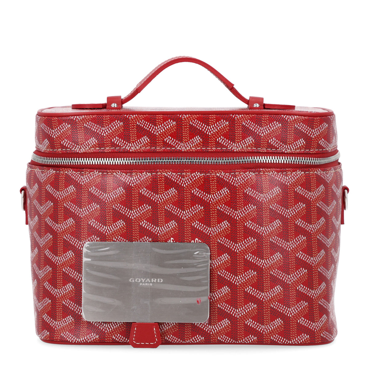 Goyardine Muse Vanity Case Red