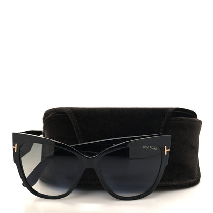 Tom Ford Acetate Anoushka Cat Eye Sunglasses TF371 Black 8 of 8