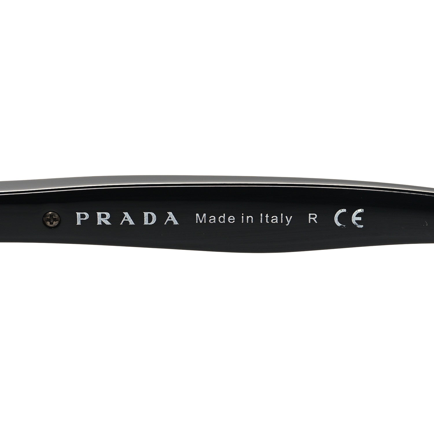 Prada Aviator Sunglasses SPS 53P Black 6 of 7