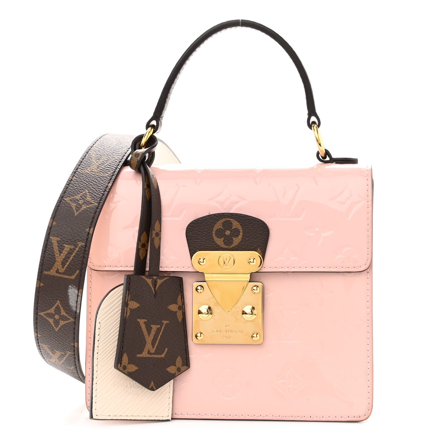 Vernis Epi Monogram Spring Street Rose Ballerine