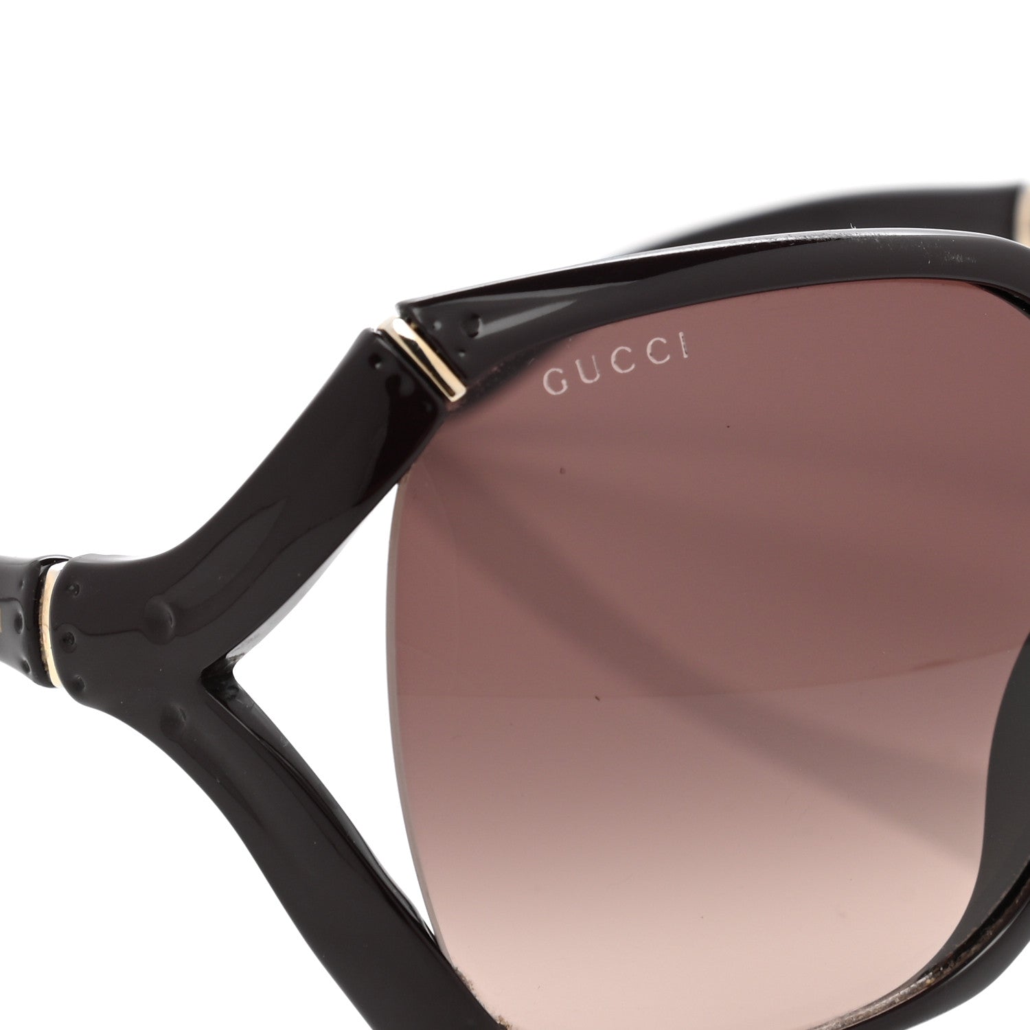Gucci Bamboo Effect Sunglasses GG0505S Brown 6 of 6