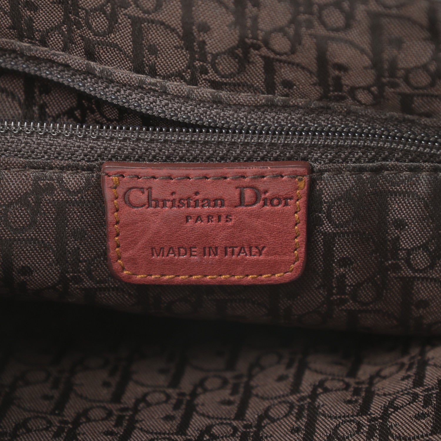 Christian Dior Calfskin Medium Gaucho Double Saddle Red 6 of 16