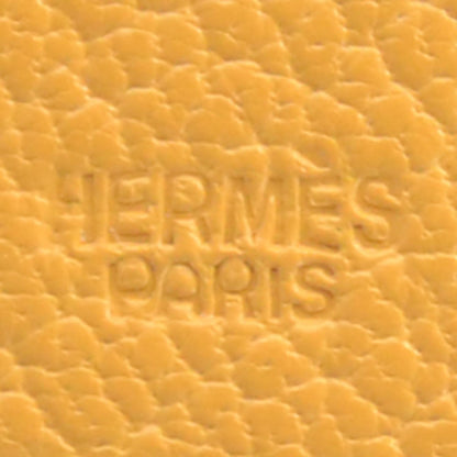 Hermes Chevre Dog Pikabook Bookmark Curry 4 of 4
