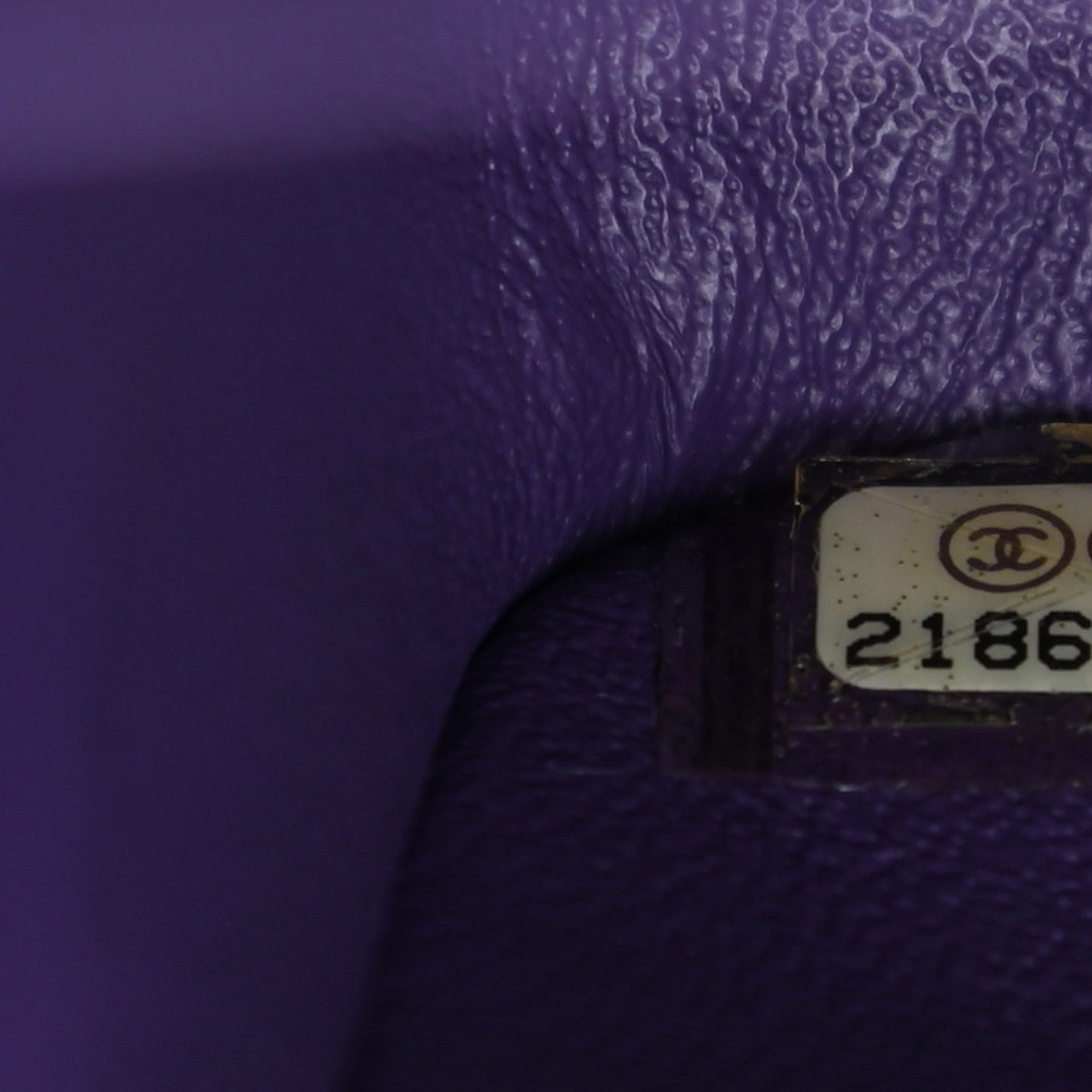 Chanel Lambskin Quilted Jumbo Double Flap Purple 6 of 9