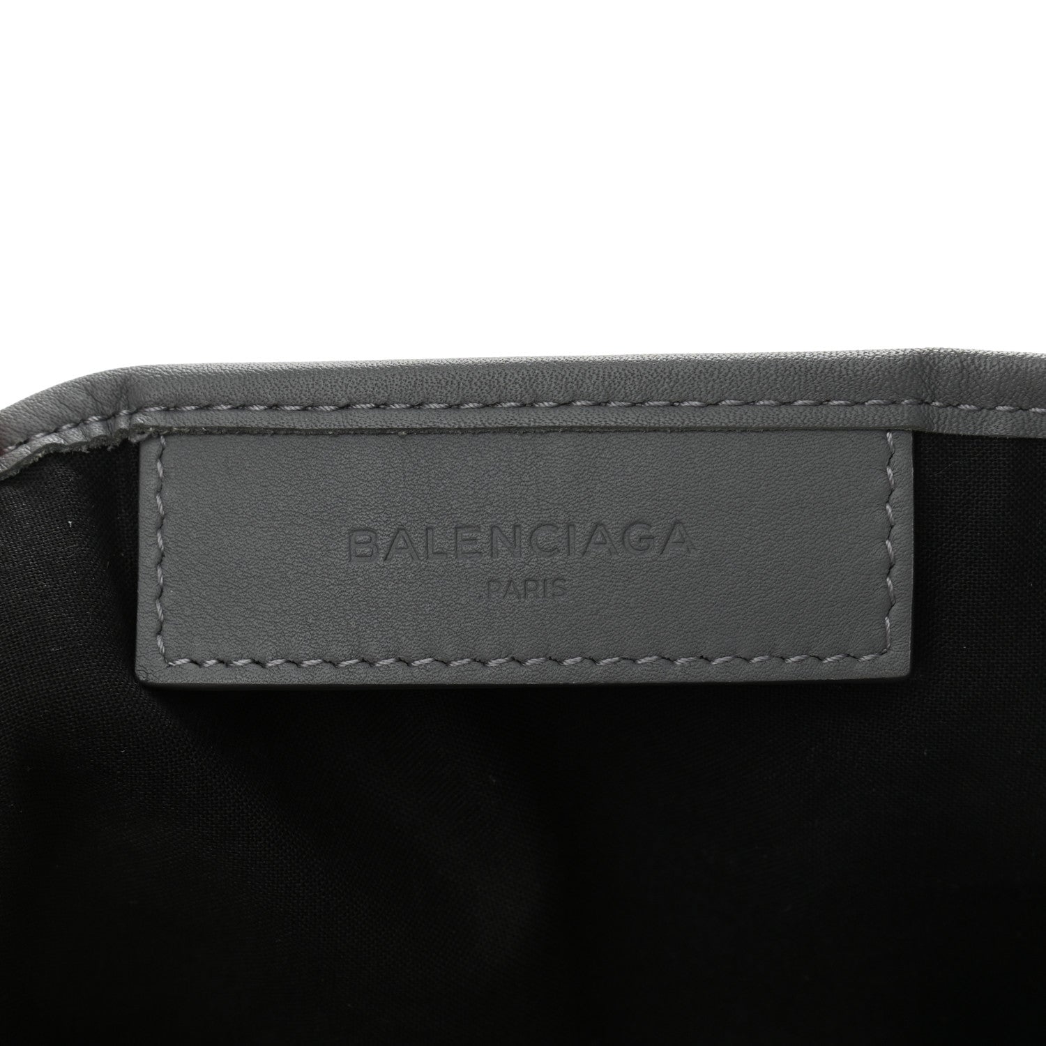 Balenciaga Calfskin Cabas M Shoulder Bag Gris Fossile 7 of 12