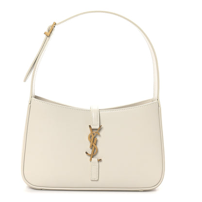 Saint Laurent Smooth Calfskin Le 5 A 7 Hobo Blanc Vintage 1 of 10