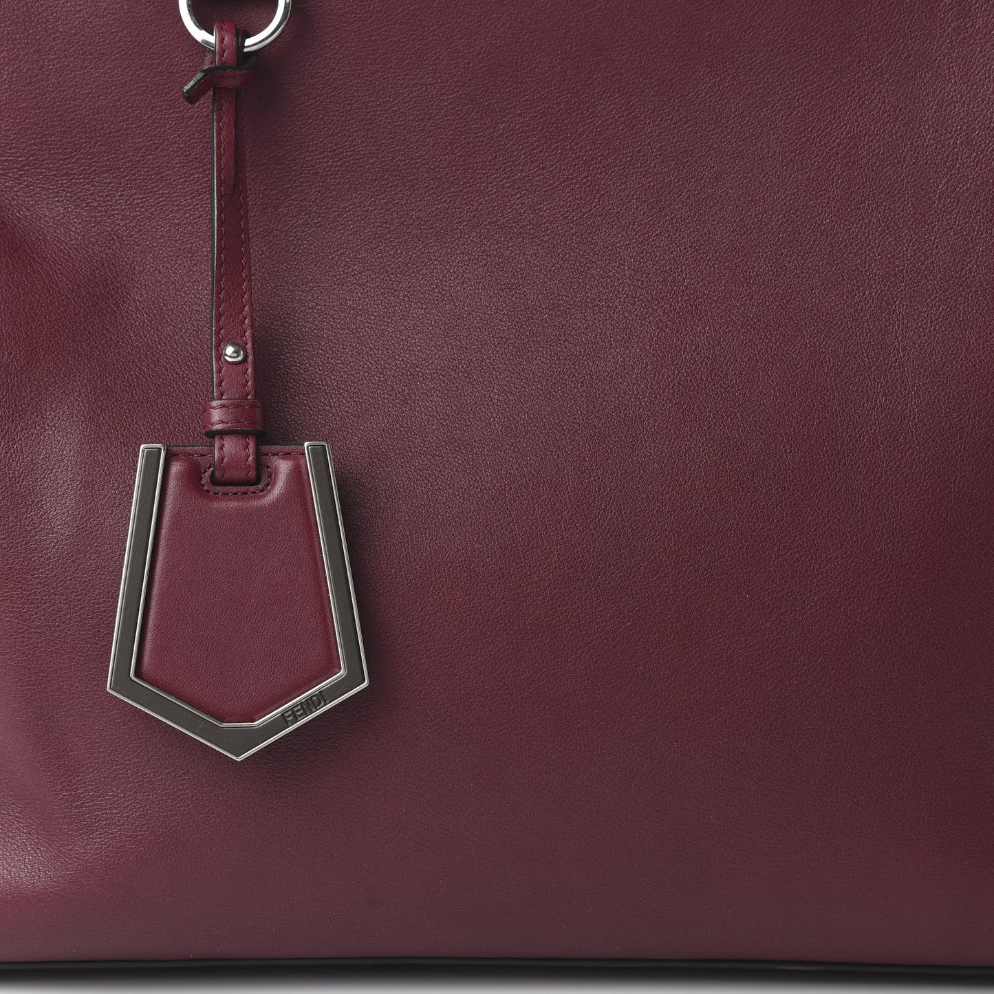 Vitello Dolce Marmol Regular 2Jours Tote Bordeaux