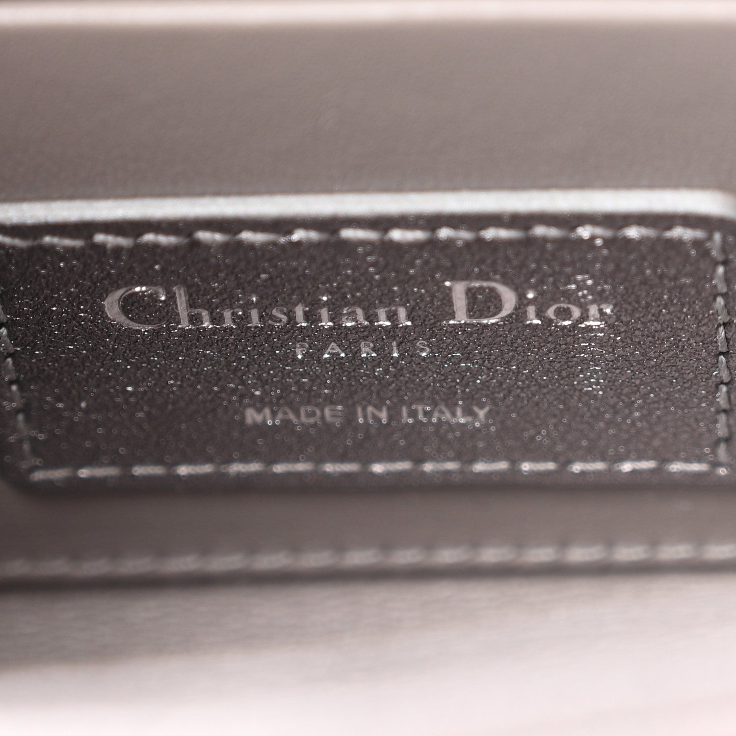Christian Dior Metallic Lambskin Cannage Small Lady D-Joy 6 of 10