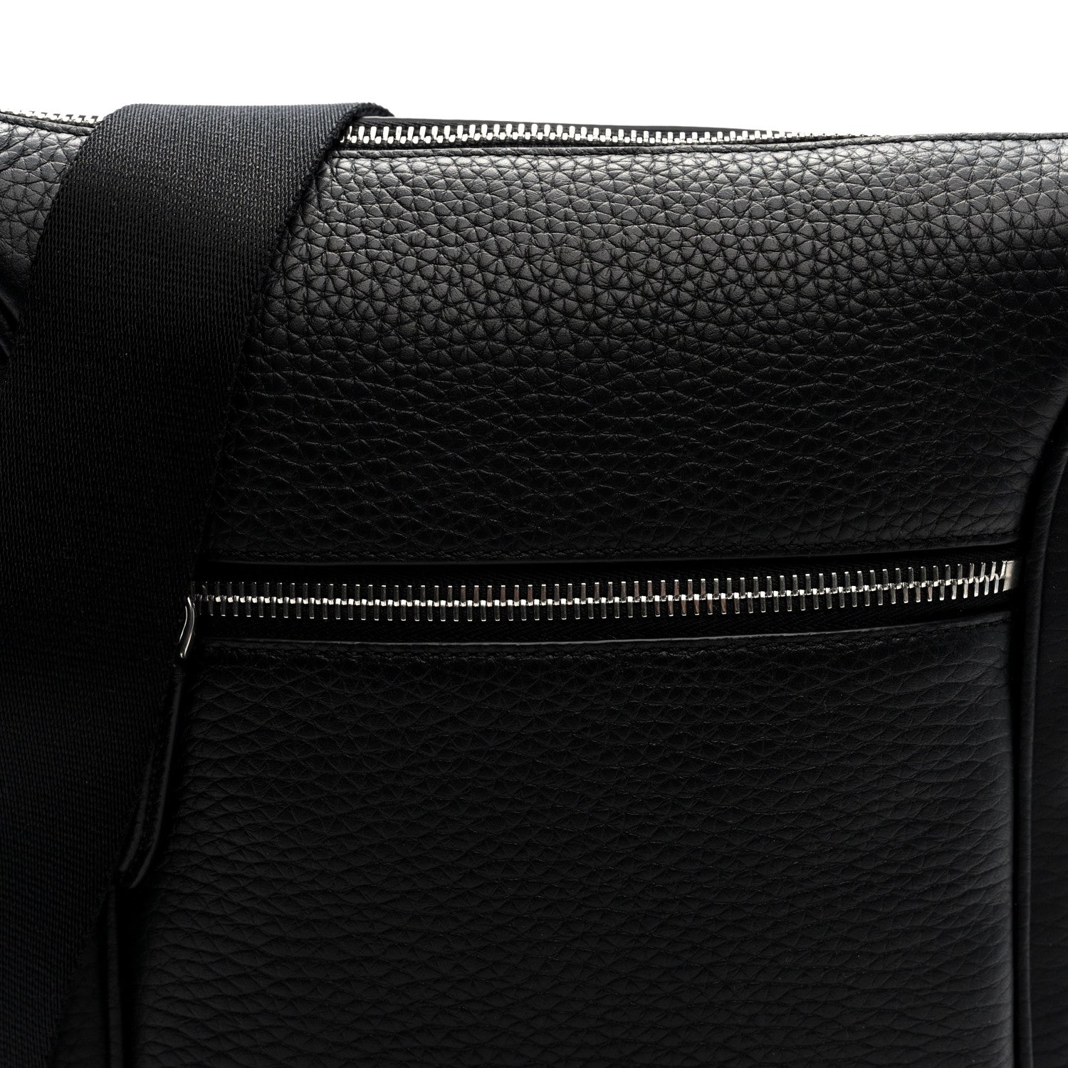 Mulberry Heavy Grain Small Urban Messenger Black 7 of 9